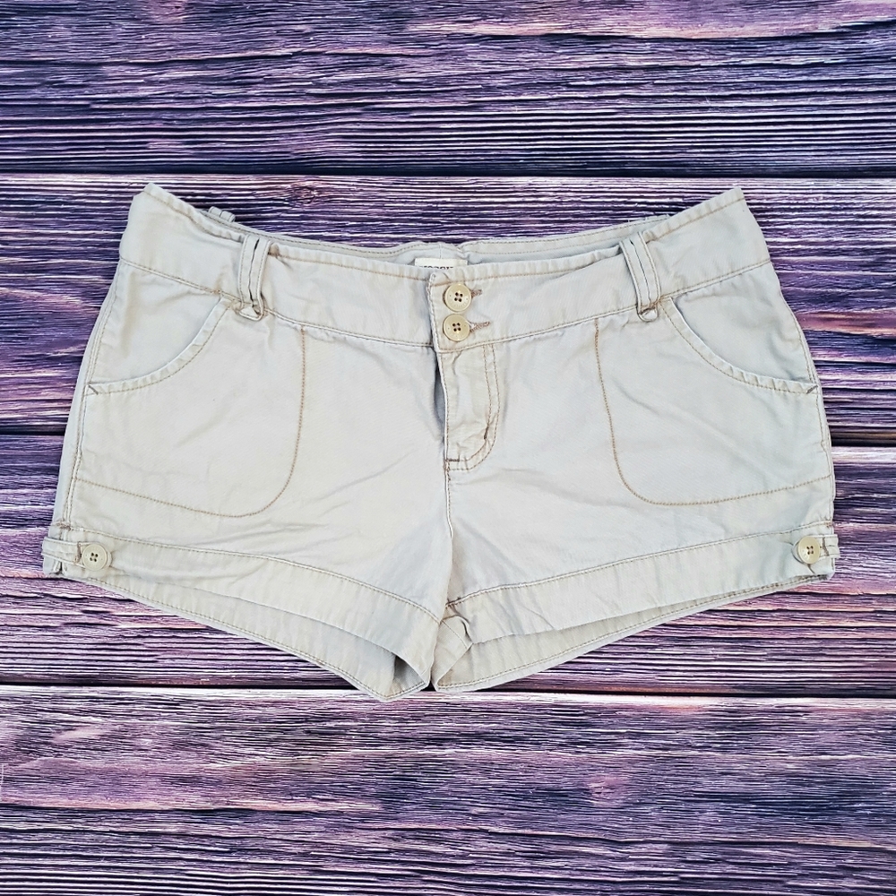 Khaki Booty Shorts